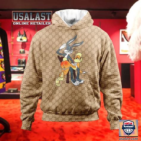 fake gucci bugs bunny|bugs bunny gucci hoodie.